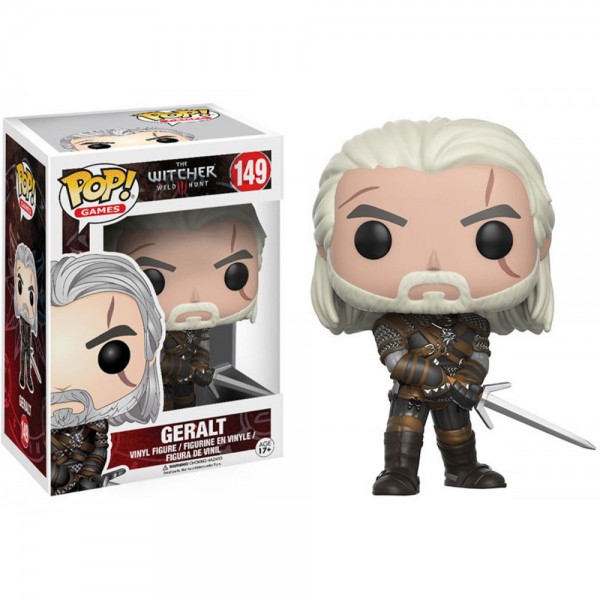 Фигурка Funko Pop Геральт - Geralt - №149 10 см Witcher Ведьмак 