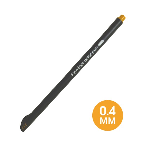 Линер ручка капиллярный Fineliner - Оранжевый 0.4 мм