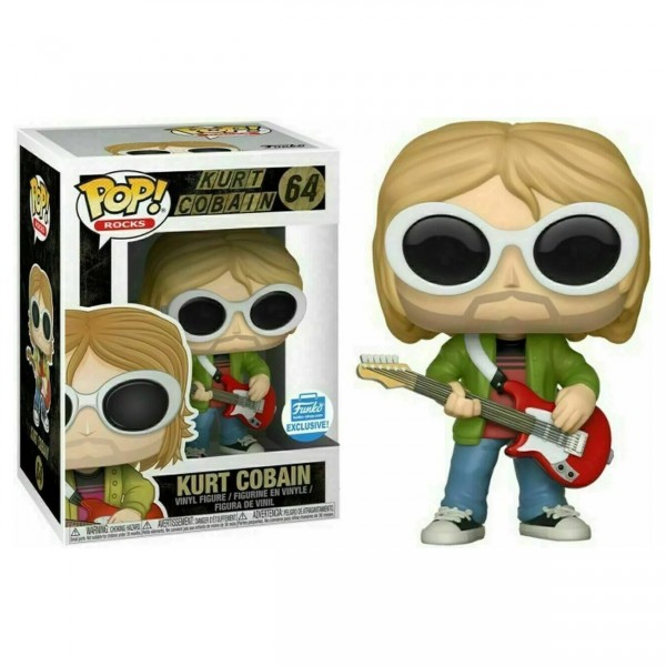 Фигурка Funko Pop Курт Кобейн - Kurt Cobain № 64 10 см 