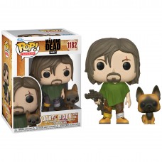 Фигурка Funko Pop Дэрил Диксон с собакой - Daryl Dixon with Dog №1182 10 см 