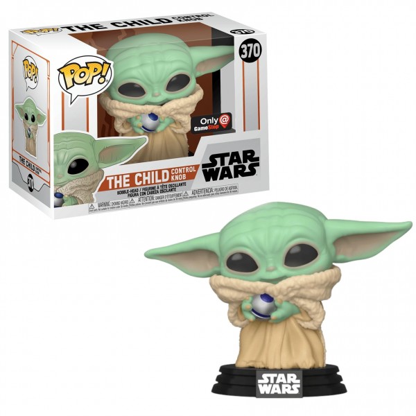 Фигурка Funko Pop Малыш Йода - The Child Control Knob №370 10 см 