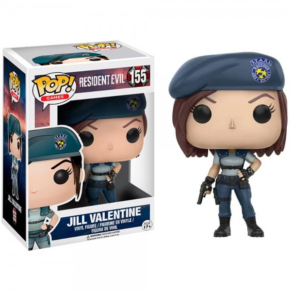 Фигурка Funko Pop Джилл Валентайн - Jill Valentine №155 10 см 