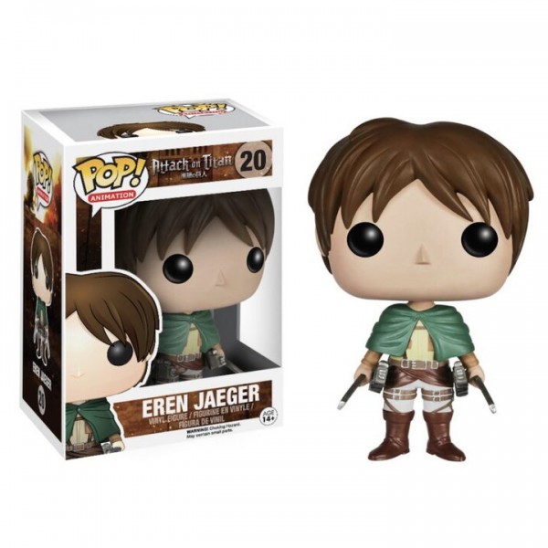 Фигурка Funko Pop Эрен Йегер - Eren Jaeger №20 10 см 